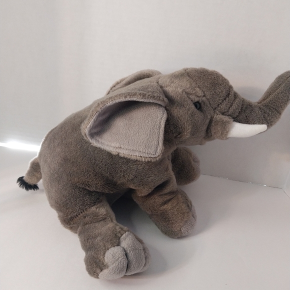 Wild Republic Grey Elephant Stuffed Animal Plush - Picture 4 of 7